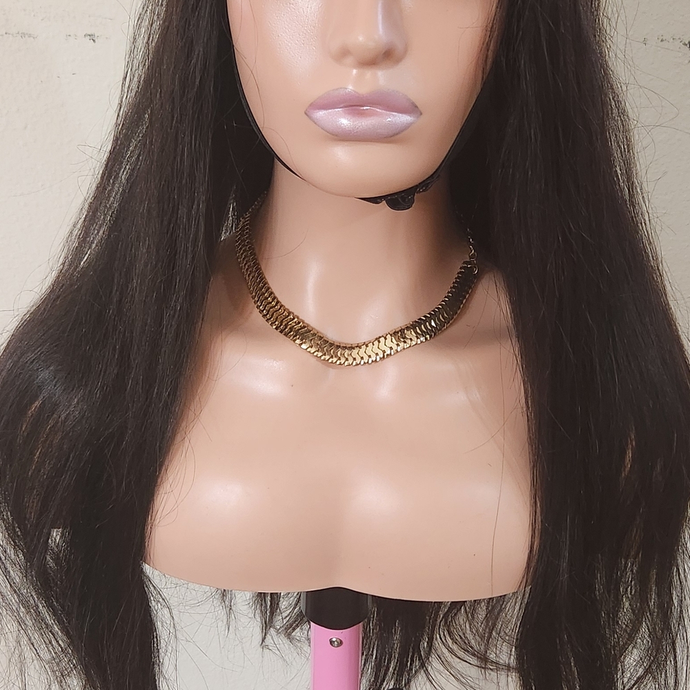Elegant Black Wig.